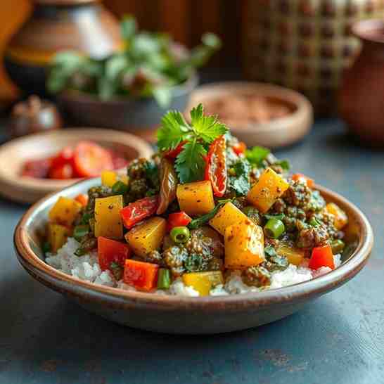 Sukuma Wiki & Mrenda - Delicious No-Meat Kenyan Recipe