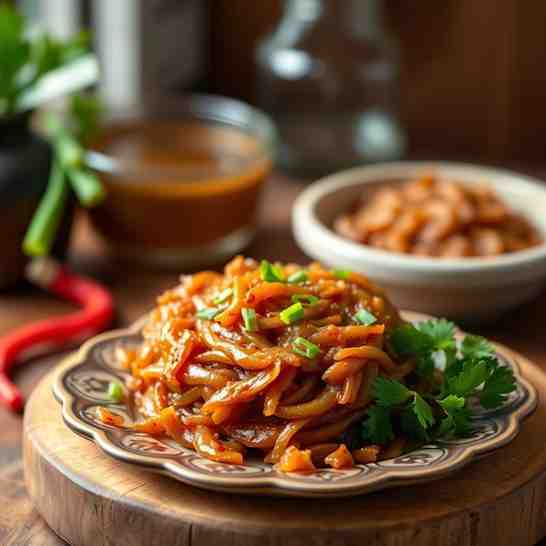 Sweet & Spicy Seeni Sambol - Caramelized Onion Spread