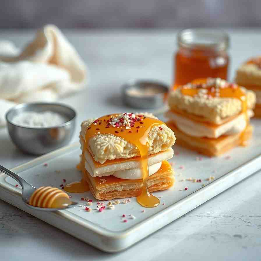 Tamina - Easy Algerian Sweet Honey Dessert Recipe