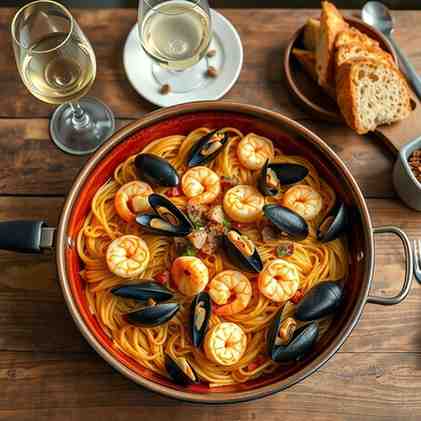 Taste of Spain - Easy Seafood Fideuà Recipe