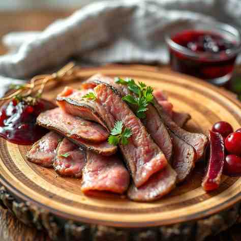 Poronkäristys - Thin Sliced Meat Recipe