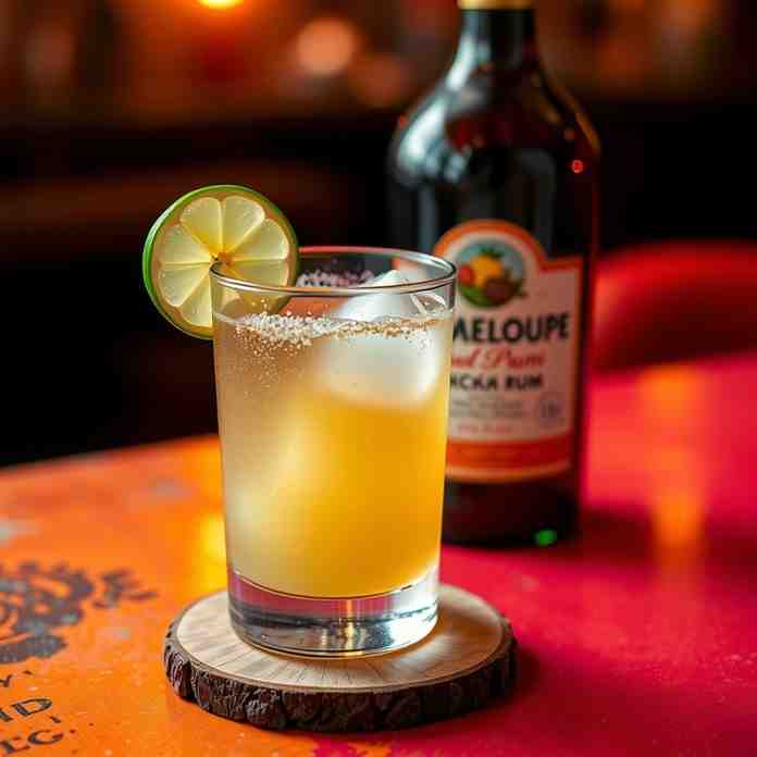 Ti Punch Cocktail - Guadeloupe's Rum