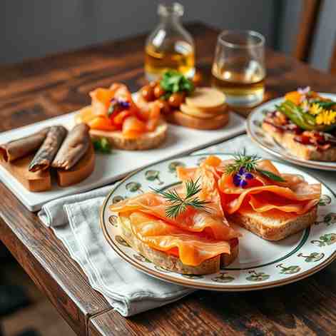 Classic Smørrebrød - Traditional Danish Food