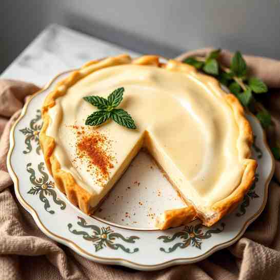 Traditional Qumeshtor Recipe - Creamy Albanian Milk Pie
