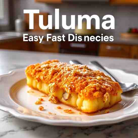 Tulumba Easy Fast Dishes Recipe - Crispy Dessert in 40 Min