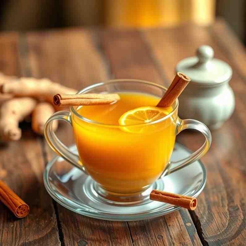 Turmeric Ginger Cinnamon Tea
