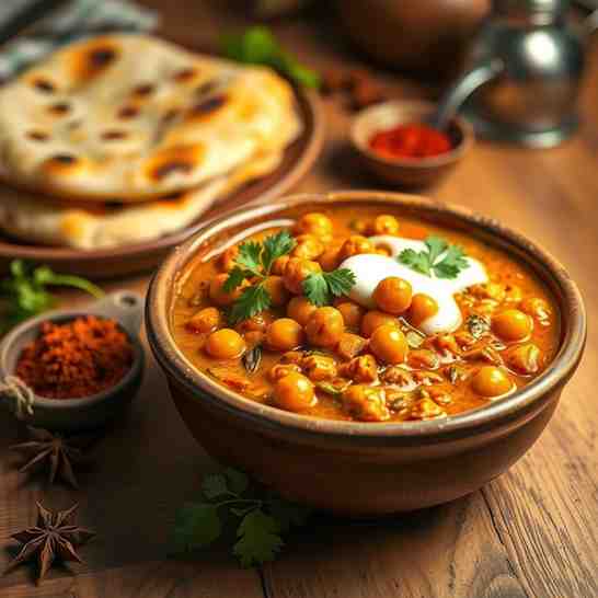Easy Vegan Chickpea Curry Recipe - Healthy & Delicious