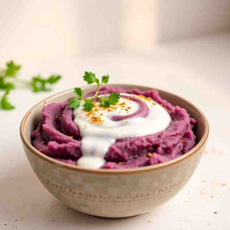 Vegan Coconut Milk Mashed Taro - Easy, Creamy & Gluten-Free