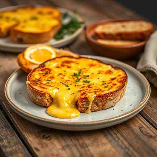 Welsh Rarebit - Best Cheese Spread Recipe for Toast