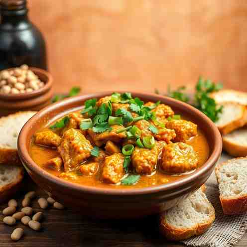 West African Food Recipes - Easy Peanut Stew