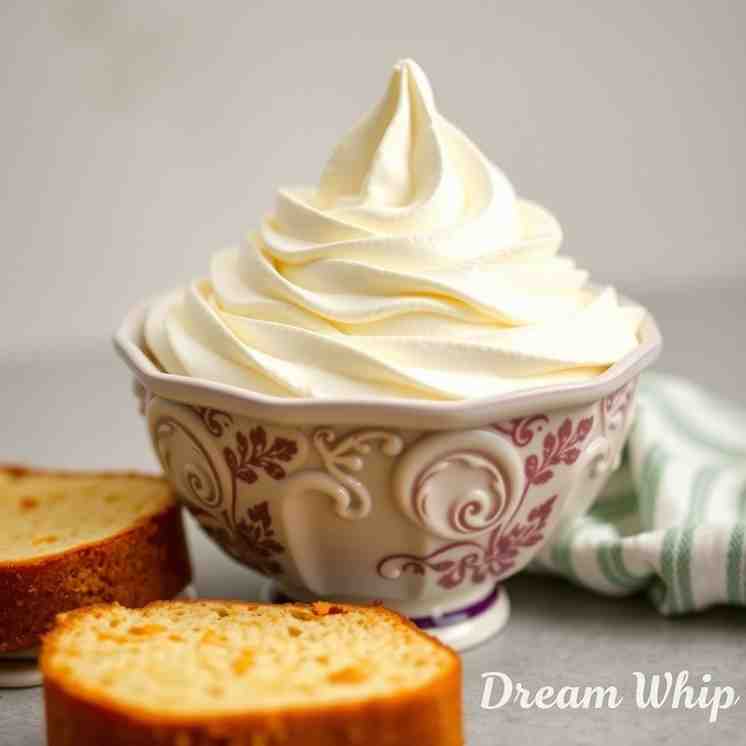 Dream Whip Chantilly Cream - Thick, Fluffy & Cake-Ready