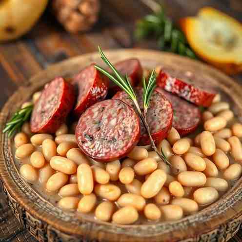 White Bean & Sausage Recipes - Catalan Butifarra