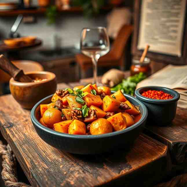 Yam Recipes - Burkina Ragout d'Igname