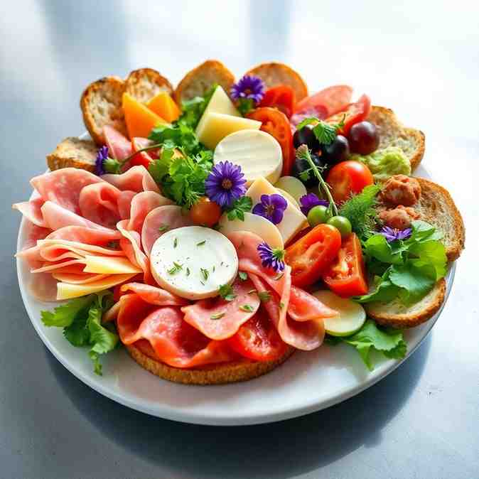 Belegte Brote Easy German Open-Faced Sandwich Platter
